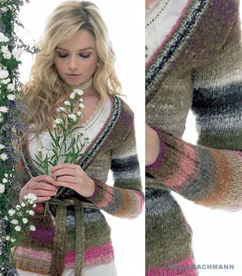 Noo Flowes #4 Knitting Yan Patten Book By Jenny Watson