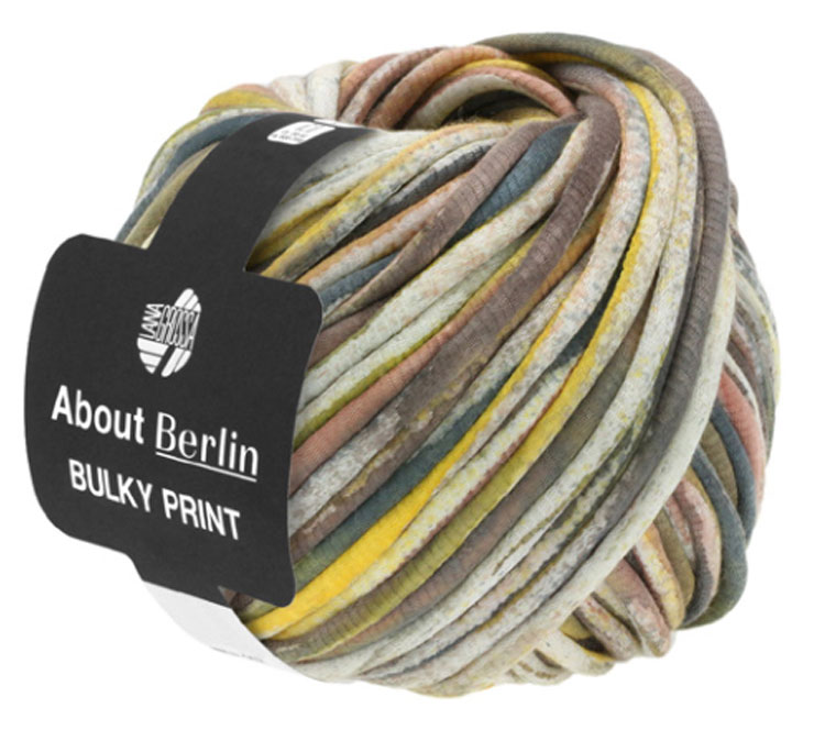 Farbkarte Lana Grossa About Berlin Bulky Print
