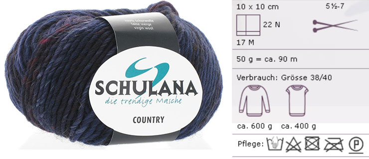 Farbkarte Schulana Country Farbkarte Schulana Country