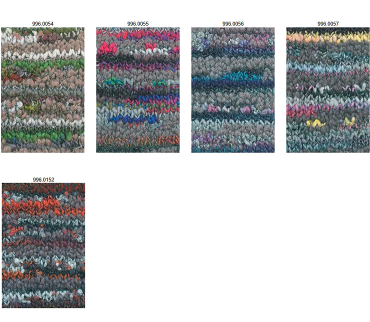 Farbkarte Lang Yarns Gossip Farbkarte Lang Yarns Gossip