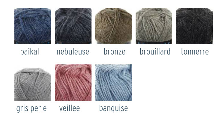 Farbkarte Bergere de France Lima Farbkarte Bergere de France Lima