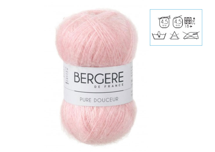 Farbkarte Bergere de France Pure Douceur 