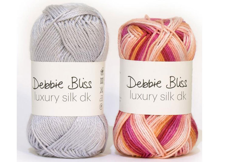 Farbkarte Debbie Bliss Luxury Silk DK