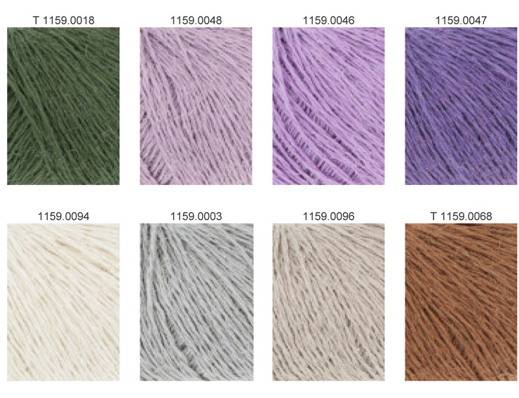 Farbkarte Lang Yarns Ananas