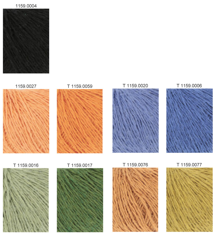 Farbkarte Lang Yarns Ananas