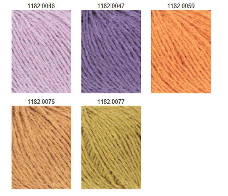 Farbkarte Lang Yarns Ananas+