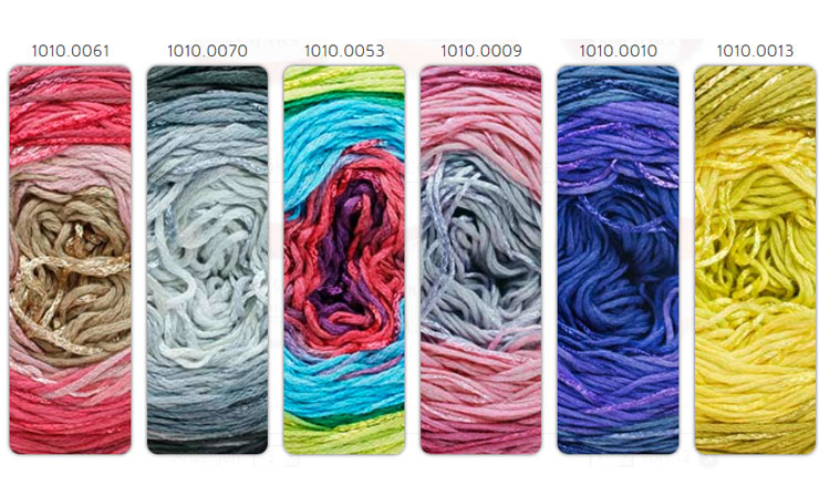 Farbkarte Lang Yarns Bloom Farbkarte Lang Yarns Bloom