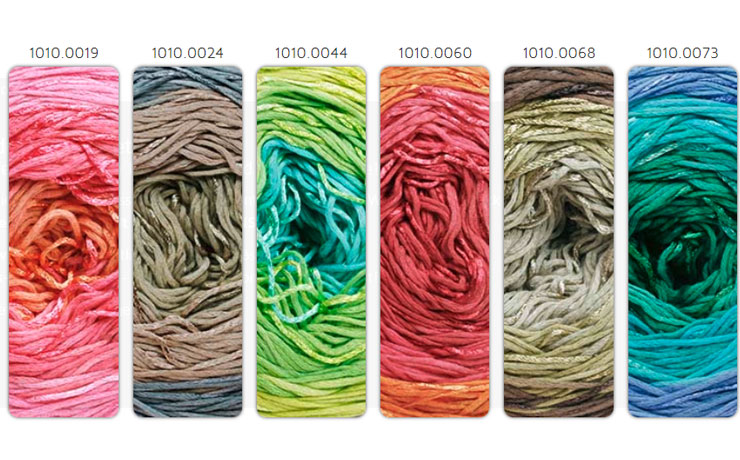 Farbkarte Lang Yarns Bloom Farbkarte Lang Yarns Bloom