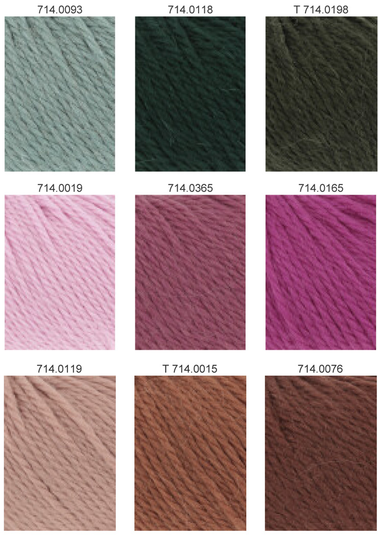 Farbkarte Lang Yarns Carpe Diem