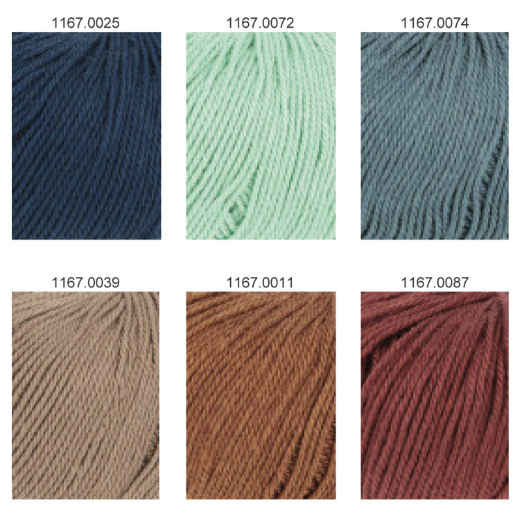 Farbkarte Lang Yarns Classic Silk