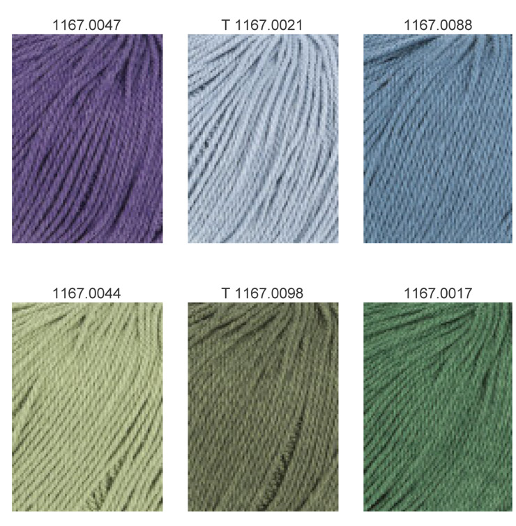 Farbkarte Lang Yarns Classic Silk