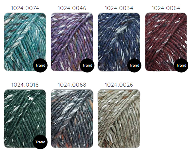 Farbkarte Lang Yarns Duke Farbkarte Lang Yarns Duke