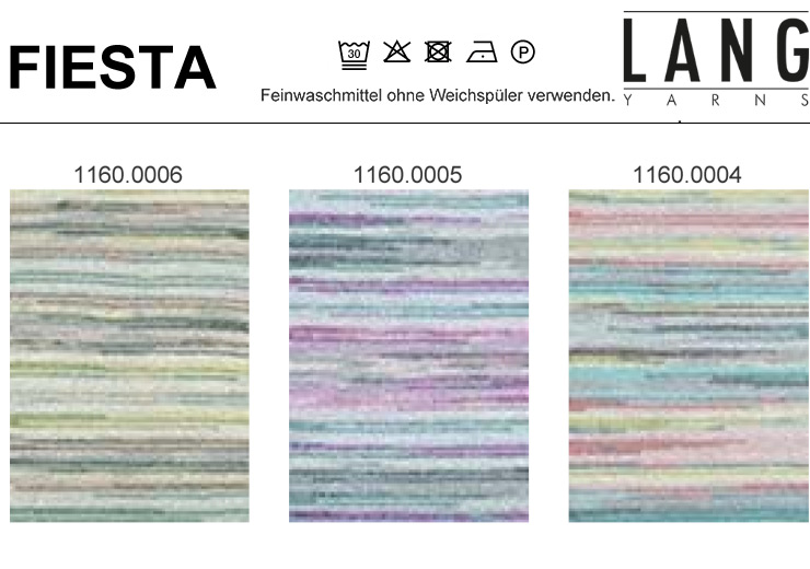 Farbkarte Lang Yarns Fiesta