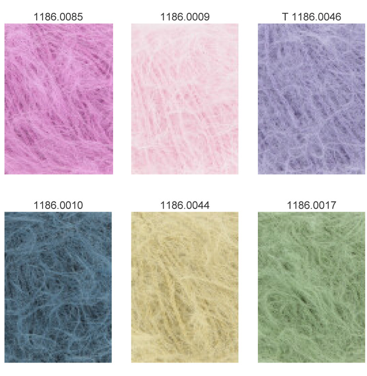Farbkarte Lang Yarns Fluffy