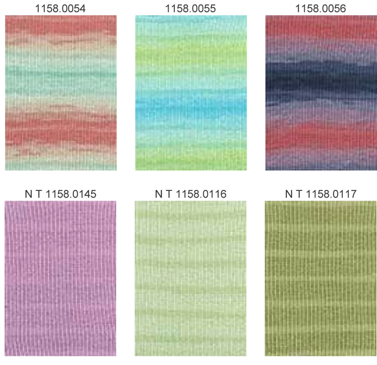 Farbkarte Lang Yarns Glow