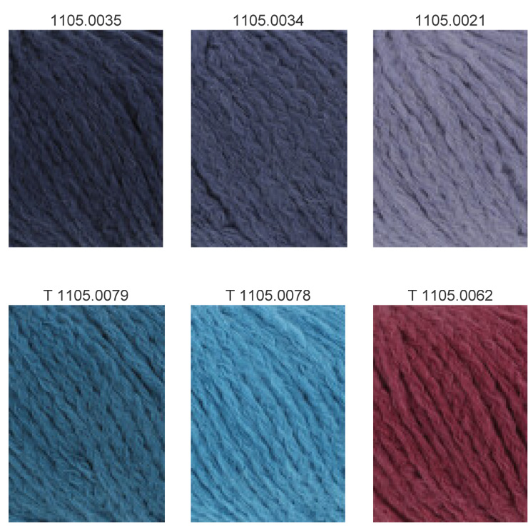 Farbkarte Lang Yarns Honesty Farbkarte Lang Yarns Honesty