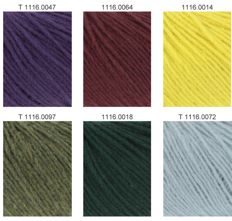 Farbkarte Lang Yarns Lambswool Farbkarte Lang Yarns Lambswool