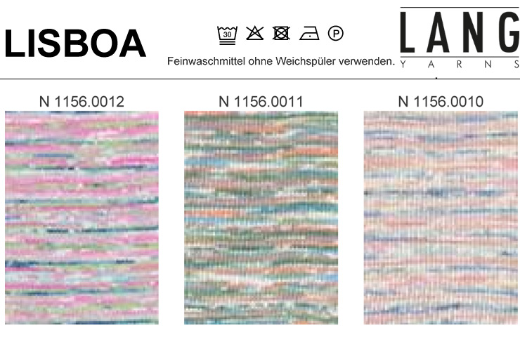 Farbkarte Lang Yarns Lisboa