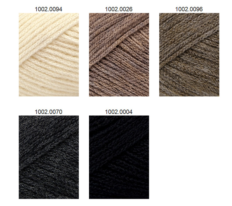 Farbkarte Lang Yarns Love Farbkarte Lang Yarns Love