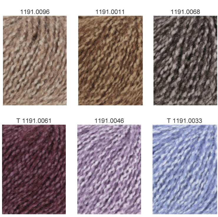 Farbkarte Lang Yarns Luma