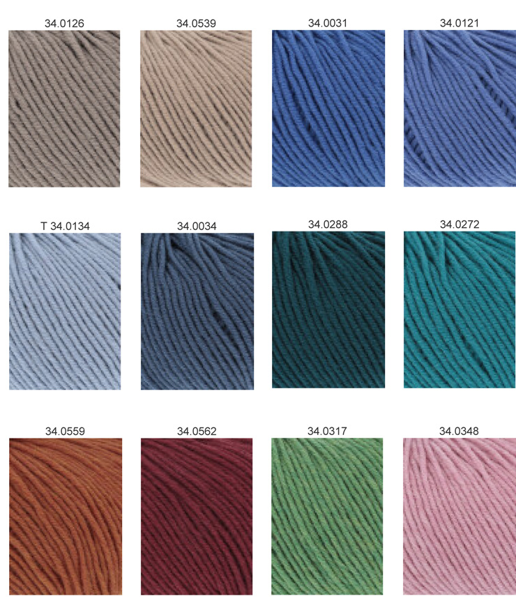 Farbkarte Lang Yarns Merino 120 Farbkarte Lang Yarns Merino 120