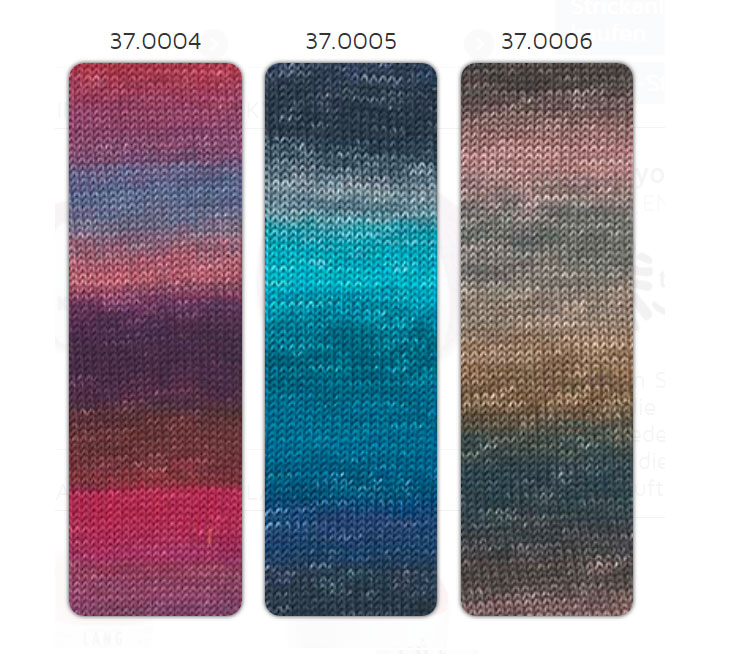 Farbkarte Lang Yarns Merino 120 Degradé Farbkarte Lang Yarns Merino 120 Degradé