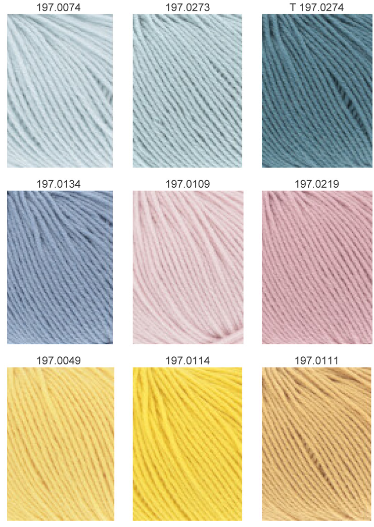 Farbkarte Lang Yarns Merino 150 Farbkarte Lang Yarns Merino 150