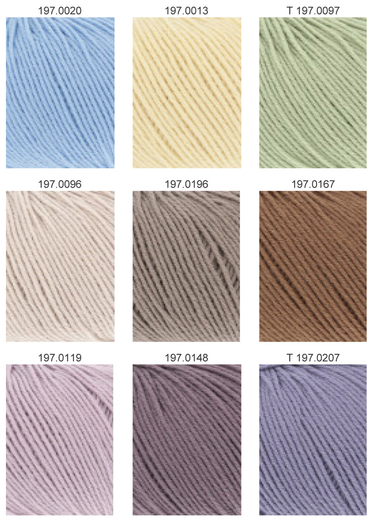 Farbkarte Lang Yarns Merino 150 Farbkarte Lang Yarns Merino 150