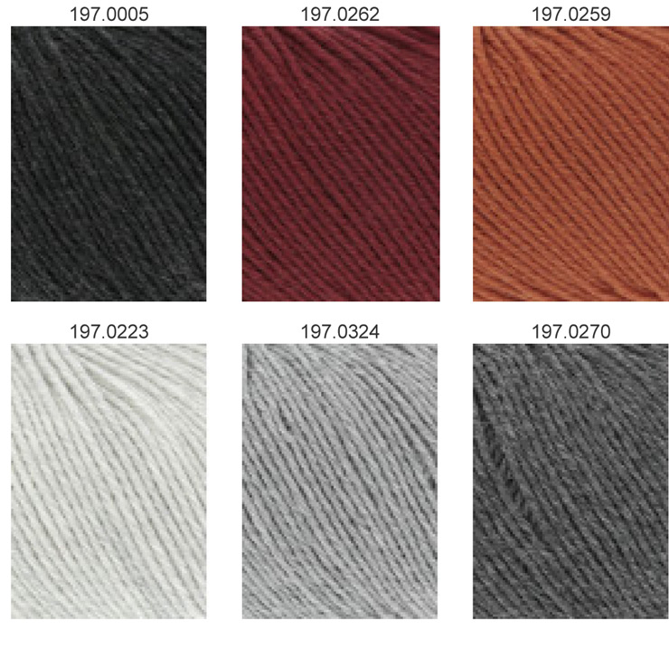 Farbkarte Lang Yarns Merino 150 Farbkarte Lang Yarns Merino 150