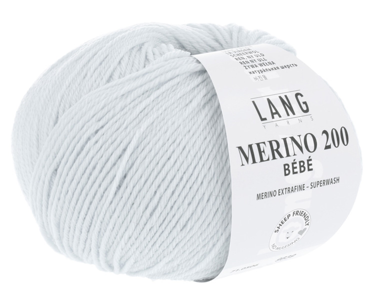 Farbkarte Lang Yarns Merino 200 BeBe