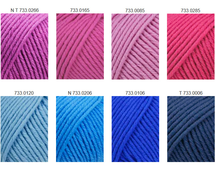 Farbkarte Lang Yarns Merino 70 Farbkarte Lang Yarns Merino 70