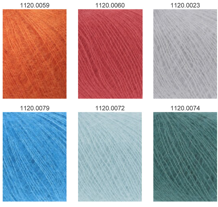 Farbkarte Lang Yarns Mohair 21 Farbkarte Lang Yarns Mohair 21