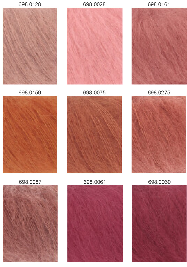 Farbkarte Lang Yarns Mohair Luxe