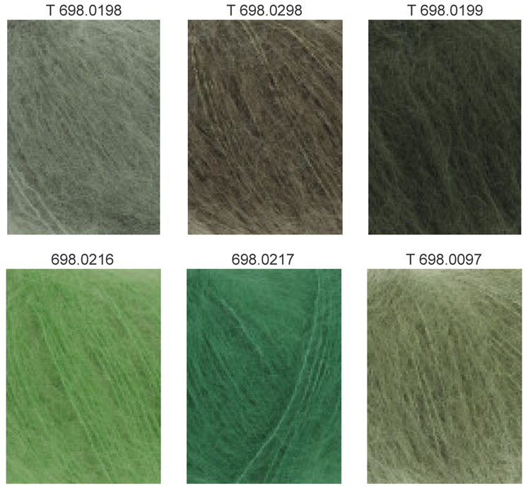 Farbkarte Lang Yarns Mohair Luxe