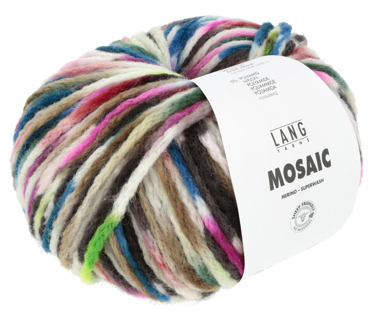 Farbkarte Lang Yarns Mosaic Farbkarte Lang Yarns Mosaic