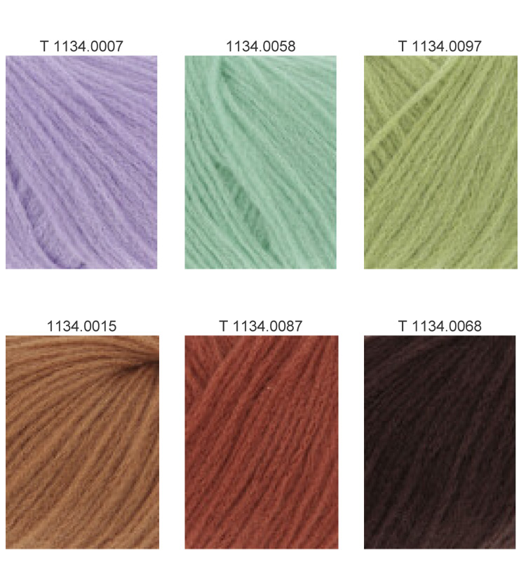 Farbkarte Lang Yarns Noelle