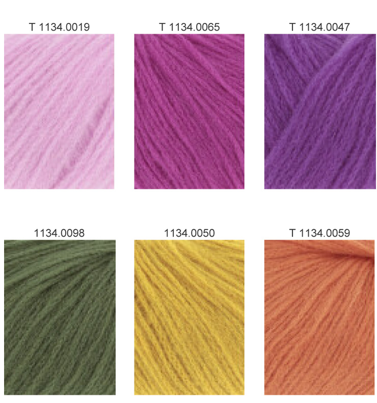 Farbkarte Lang Yarns Noelle
