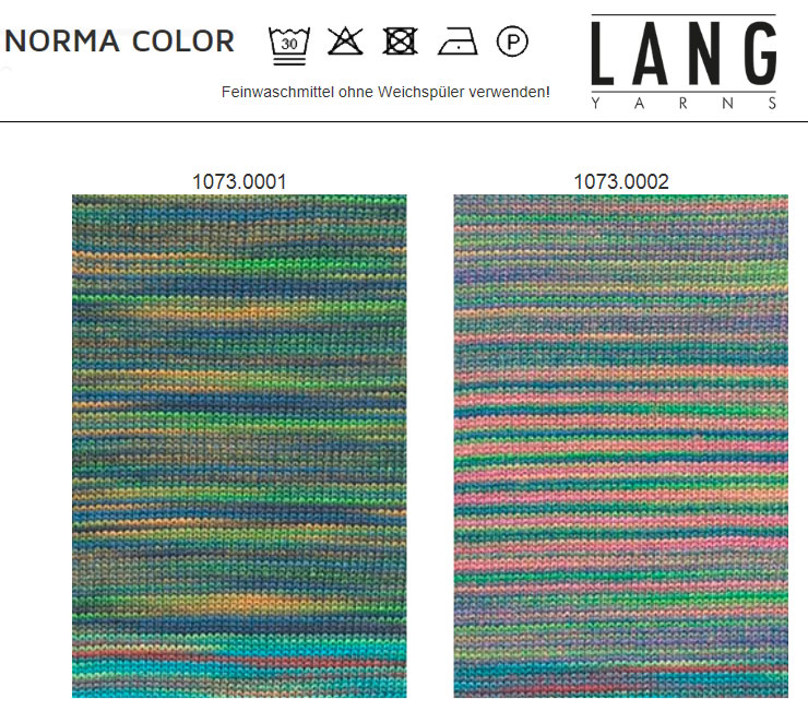 Farbkarte Lang Yarns Norma Color Farbkarte Lang Yarns Norma Color