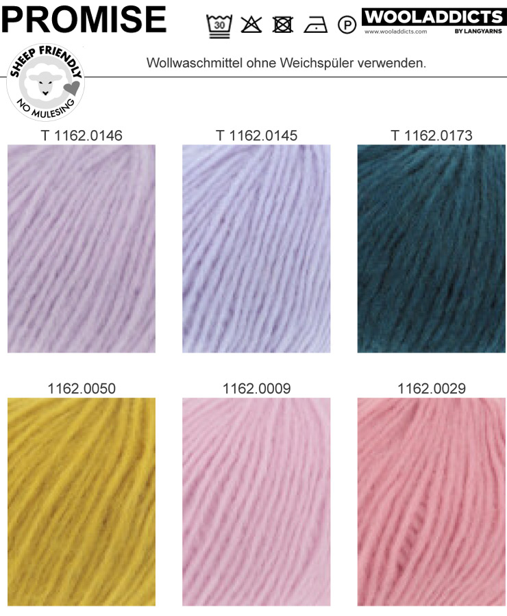 Farbkarte Lang Yarns Promise