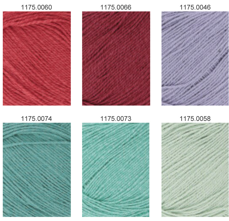 Farbkarte Lang Yarns Sweet