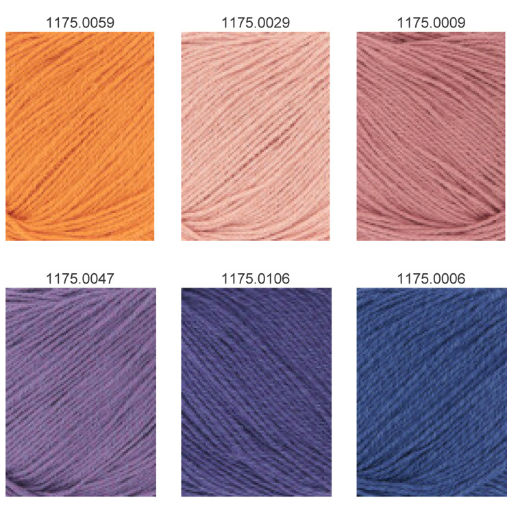 Farbkarte Lang Yarns Sweet