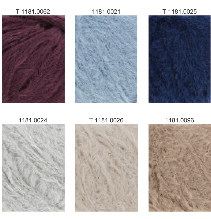 Farbkarte Lang Yarns Velvet