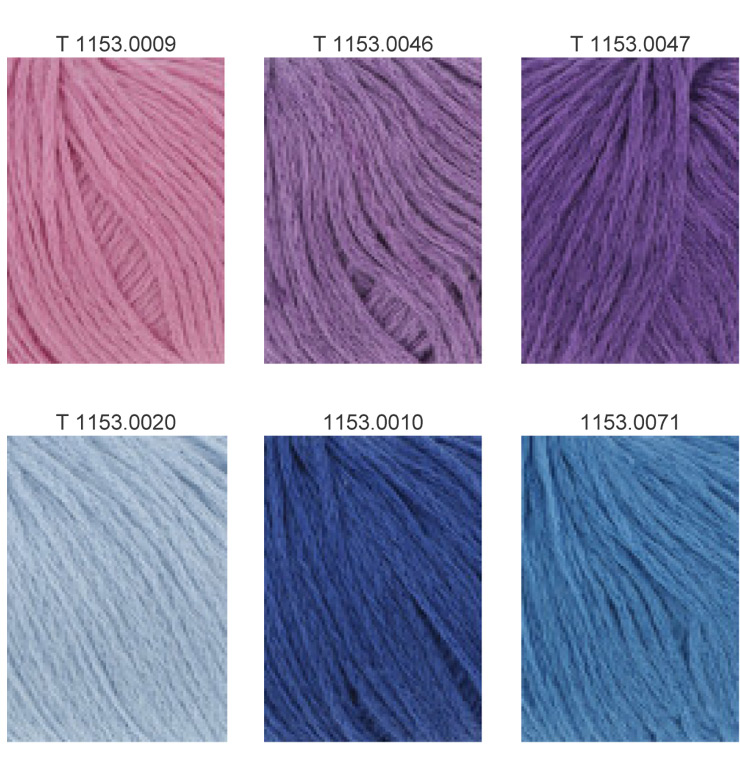 Farbkarte Lang Yarns Venus