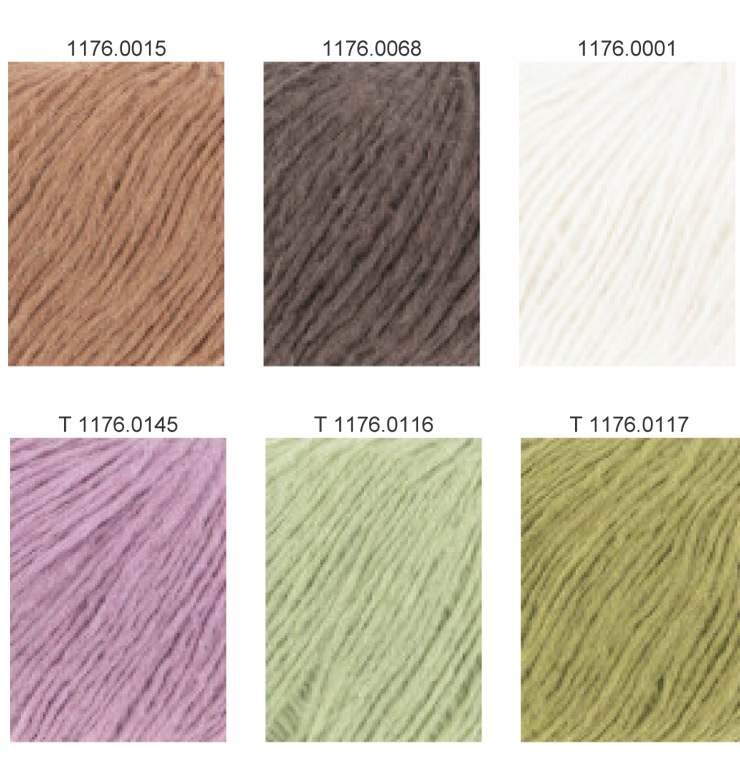 Farbkarte Lang Yarns Whisper