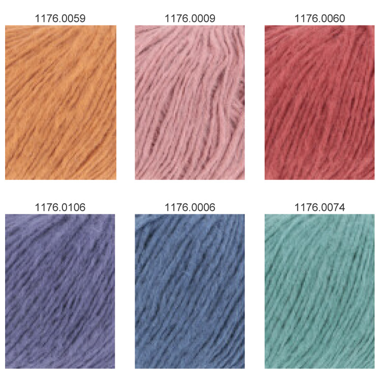 Farbkarte Lang Yarns Whisper