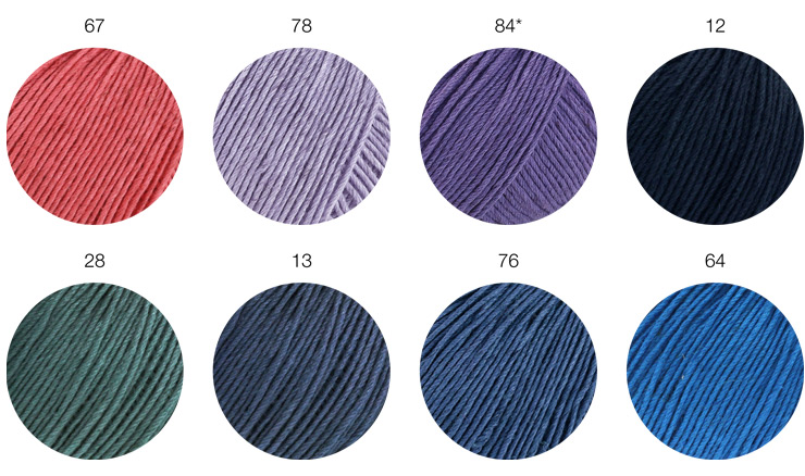 Farbkarte Lana Grossa Linea Pura Solo Lino