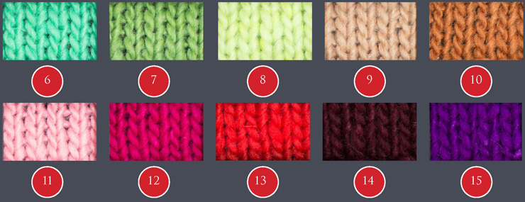 Farbkarte Noro A La Mode