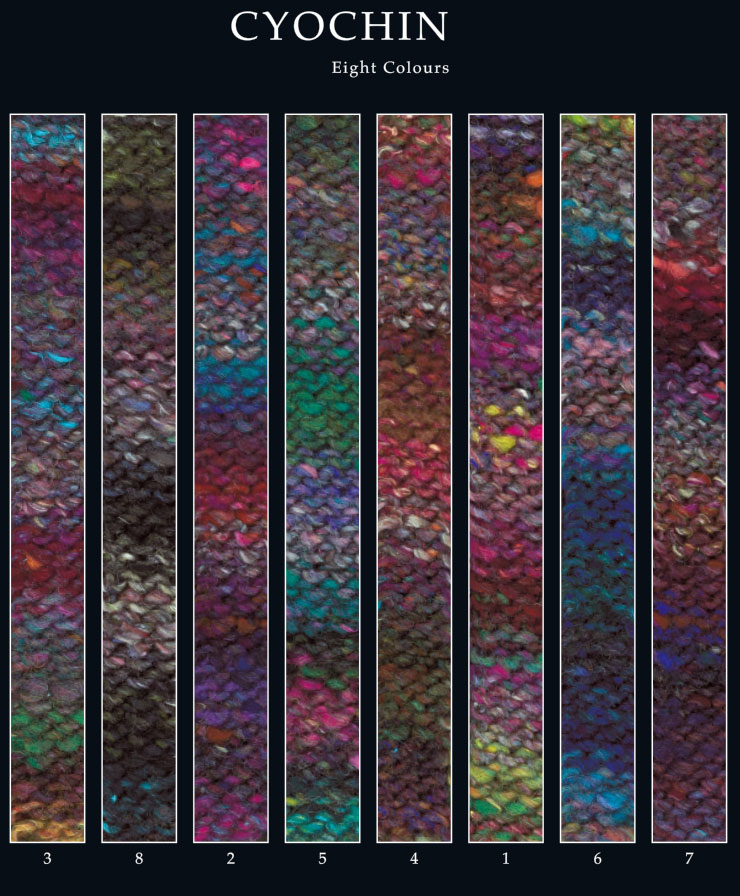 Farbkarte Noro Cyochin