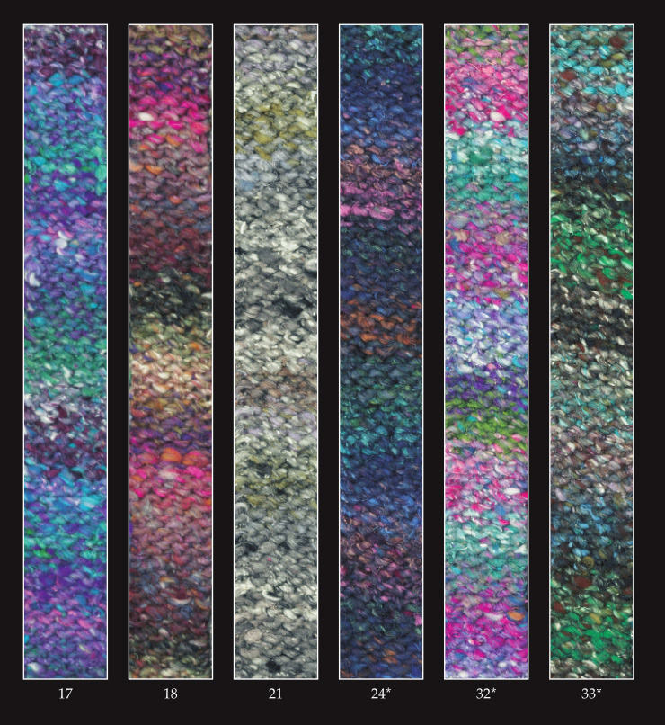 Farbkarte Noro Kogarashi