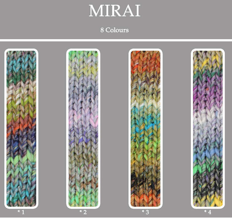 Farbkarte Noro Miral
